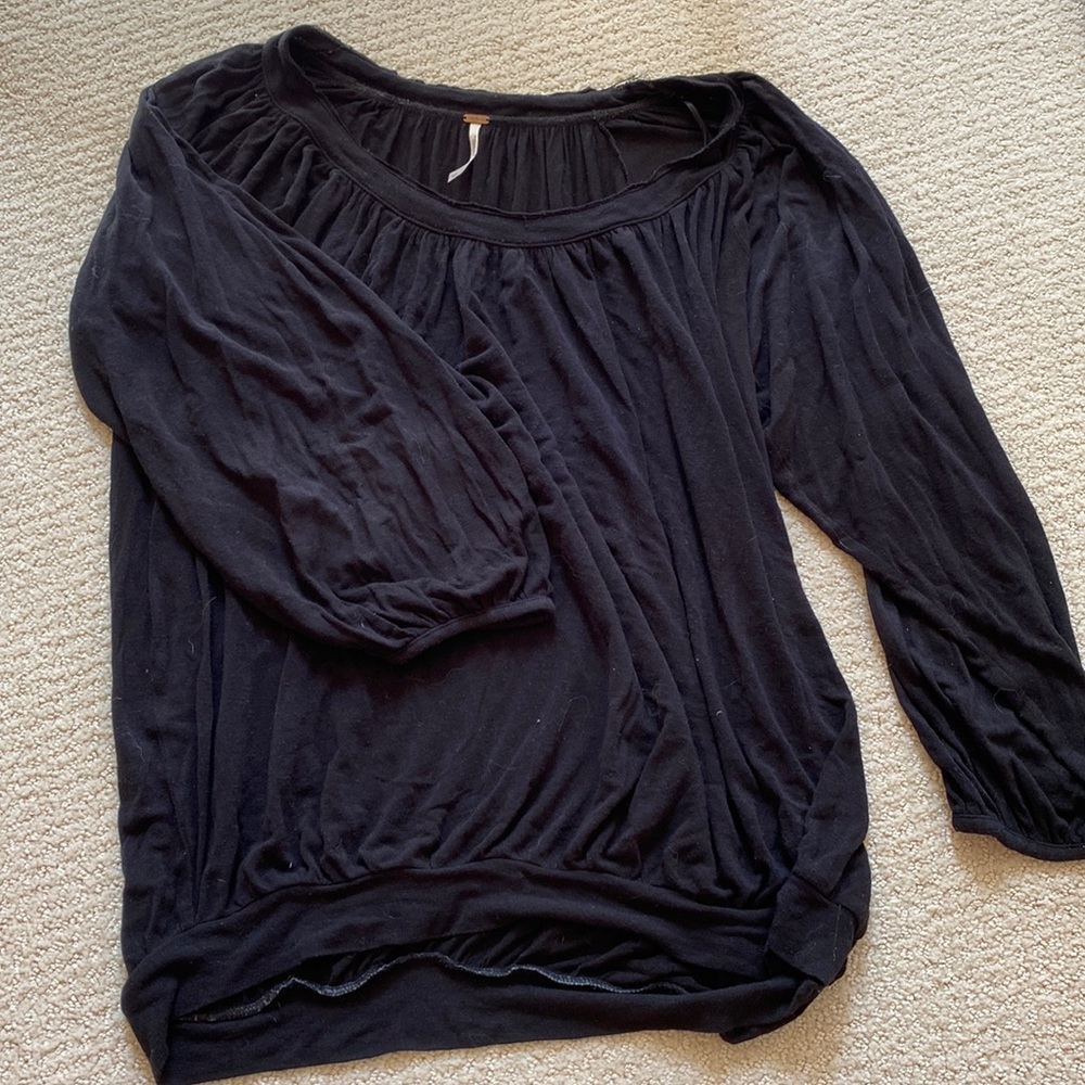 Free People long sleeve blouse